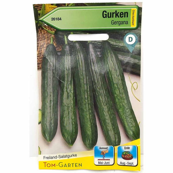 Tom Garten Samen für Gurken Gergana Gemüsesamen