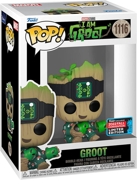 I am Groot Groot POP! Movies PVC Sammelfigur Groot 2022 Fall Convention Limited Edition
