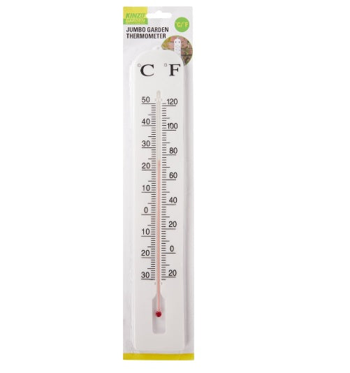 Gartenthermometer Thermometer Gewächshaus JUMBO EXTRA LARGE Temperaturmesser