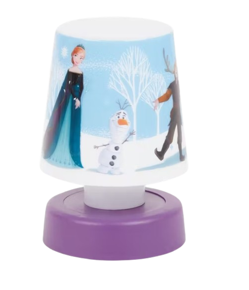 Nachtlämpchen Nachtlicht Kinder Lampe mit Farbwechsel Frozen Disney Hasbro 11 cm