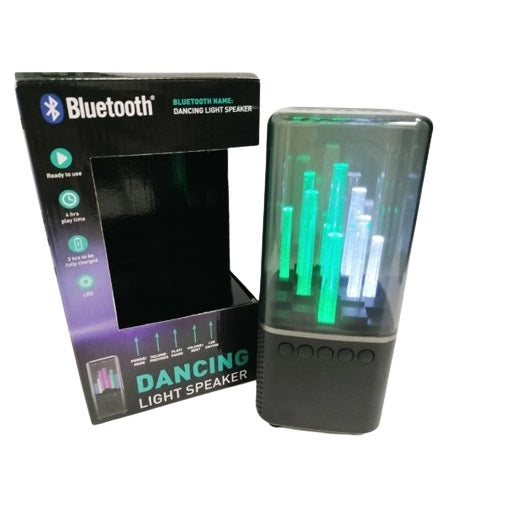 Lautsprecher Dancing Licht Bluetooth USB Disco LED Effekt Boombox Batterie