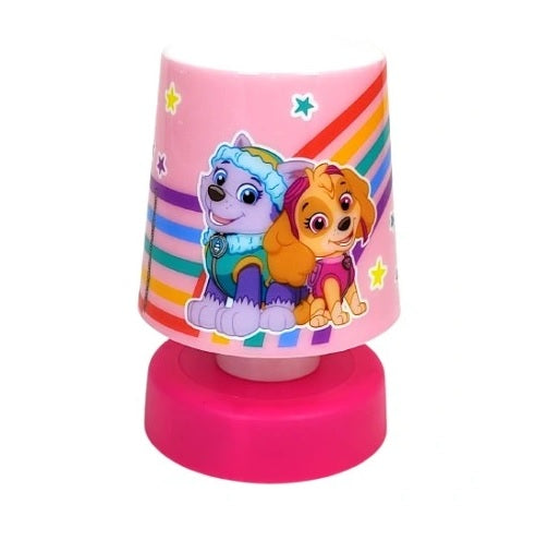 Nachtlämpchen Nachtlicht Kinder Lampe mit Farbwechsel Paw Patrol Rosa 11 cm