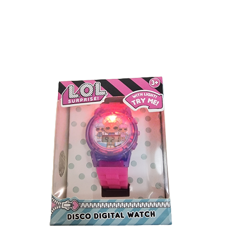 Armbanduhr Digital Farben Disco Light Uhr Kinder Jungenuhr LOL Puppen Kids