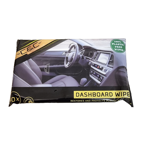 40x Daschboard Autoinnenraum Cockpit Reinigungstücher Feuchttücher Plastik Frei