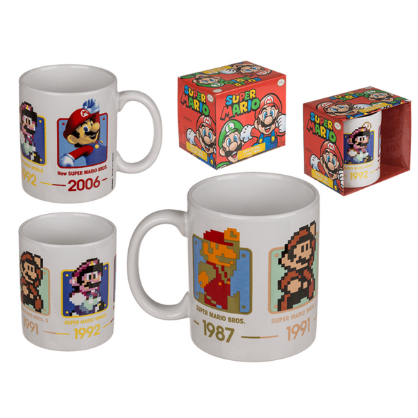 Becher Super Mario I originale Tasse für Büro oder zu Hause echten Gamer