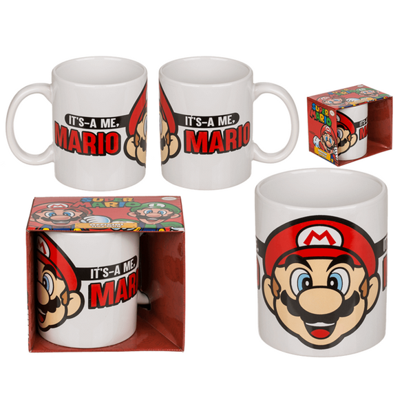 Becher Super Mario III KaffeeTasse Geschenk Idee Spieleklassiker Face