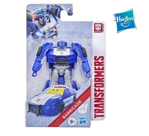 Transformers Authentic Barricade Hasbro Autobot Blau neu und ungeöffnet
