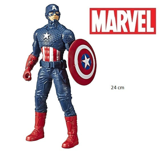 Captain America - Actionfigur - Marvel - 24 cm Hasbro Spielfiguren Action Spiel