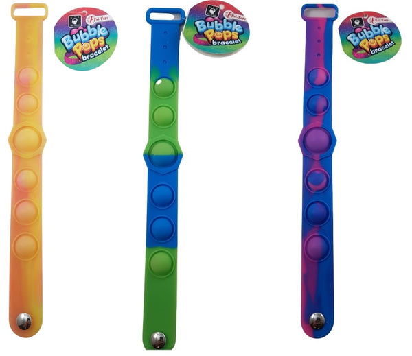 Armband Push Pop It Pop Blase Spielzeug Autismus Stress Abzubauen verschiedene Farben