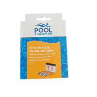 Testkit für pH Wert und freies Chlor Pool Champion Pool Wasser Koi Teich Tester