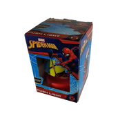 Nachtlämpchen Nachtlicht Kinder Lampe mit Farbwechsel Marvel Spiderman 11 cm