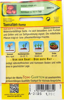 Tom Garten Tomaten Roma Samen / Saatgut Gemüsesamen