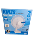 Kinzo Tischventilator Ventilator Screibtisch Lüfter 230 V 30 cm Fan Air Cooler