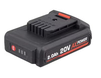Ferm ax power akku wiederaufladbarer akku 20v, 2.0ah