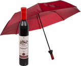 Out of the blue Bordeux Taschenschirm Weinflasche dunkelrot D: 90 cm