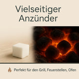 Samba Grillanzünder Zündwürfel für Holz oder Grillkohle 120 Würfel Mega Pack