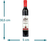 Out of the blue Bordeux Taschenschirm Weinflasche dunkelrot D: 90 cm