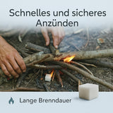 Samba Grillanzünder Zündwürfel für Holz oder Grillkohle 120 Würfel Mega Pack