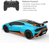 rastar RC Auto 1:24 Lamborghini Huracan STO 23177 Spielzeugauto Blau
