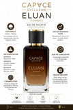 CAPACE Exclusive Eluan Hombre Eau de Toilette Herren 100 ml – Woody Vanilla Herrenduft – Vaporisateur Spray – Eleganter Männerduft