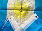 TrendClub100® Fahne Flagge „Argentinien Argentina AR“ - 150x90 cm / 90x150cm