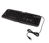 Gaming Tastatur Keyboard USB RGB LED Beleuchtung Mehrfarbiger Battletron