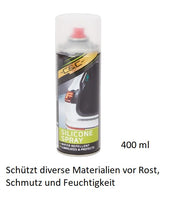 C&C Auto Silikonspray Gummi Kunststoff Pflege, Gleitspray, Auto, Fahrrad