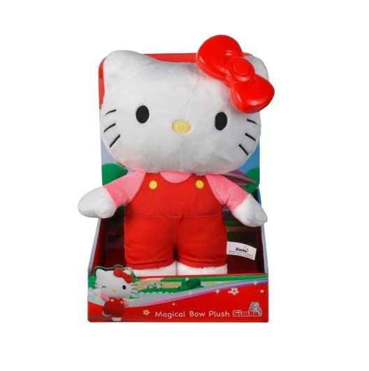 Simba Super Style Hello Kitty Magic Bow Plüsch Figur 30 cm mit Licht und Sound