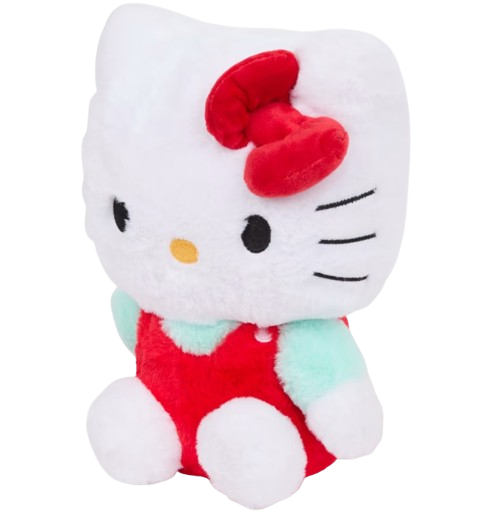 Hello Kitty Kuscheltier  Plüsch Rot Durabo 28 cm Geschenk Artikel für Kind