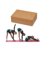 Kaytan Yoga Block yogablock Cork Natur Yogaklotz Fitness Pilates Meditation