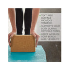 Kaytan Yoga Block yogablock Cork Natur Yogaklotz Fitness Pilates Meditation