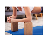 Kaytan Yoga Block yogablock Cork Natur Yogaklotz Fitness Pilates Meditation