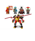 LEGO 71783 NINJAGO Kais Mech-Bike EVO, Aufrüstbares Ninja-Motorrad Spielzeug