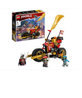 LEGO 71783 NINJAGO Kais Mech-Bike EVO, Aufrüstbares Ninja-Motorrad Spielzeug