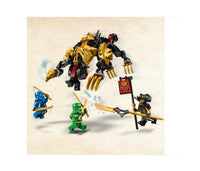 LEGO 71790 NINJAGO Jagdhund des kaiserlichen Drachenjägers, baubares Monster-Spielzeug für Kinder ab 6 Jahren, Jungs und Mädchen, posierende Fabelwesenfigur, 3 Minifiguren