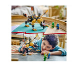 LEGO 71790 NINJAGO Jagdhund des kaiserlichen Drachenjägers, baubares Monster-Spielzeug für Kinder ab 6 Jahren, Jungs und Mädchen, posierende Fabelwesenfigur, 3 Minifiguren