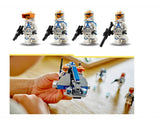 LEGO 75359 Star Wars Ahsokas Clone Trooper der 332. Kompanie – Battle Pack, The Clone Wars Spielzeug-Set mit Speeder-Fahrzeug inkl. Shootern und Minifiguren, kleine Geschenkidee für Kinder ab 6 Jahren