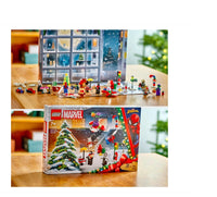 LEGO Adventskalender Spider-Man 2024 für Jungen & Mädchen ab 7 Jahren, 246 Teile, 5 Minifiguren, 76293