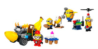 LEGO 75580 Ich – Einfach unverbesserlich 4 Minions und das Bananen Auto
