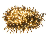 Luxuriance Lights Weihnachtsbeleuchtung Cluster 1000 LED Lichterkette Weihnacht