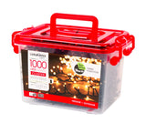Luxuriance Lights Weihnachtsbeleuchtung Cluster 1000 LED Lichterkette Weihnacht