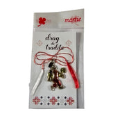 Martisor Cosar, Märzchen,Charm, Anhänger als Schornsteinfeger aus Metall 2381