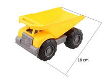 Mini-Baufahrzeug LKW Kiepper Gelb Anhängerkupplung 18 cm