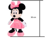 Minnie Maus Disney Kuscheltier Plüschtier Stofftier in Rosa Kleid 30 cm