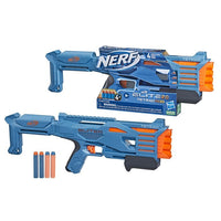 Hasbro NERF Elite Tetrad 2.0 QS Waffe 4 Darts Blaster Set