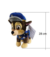 paw patrol Chase plüschtiere Nickelodeon Stofftier Kuscheltier Hund Blau 28 cm