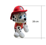 Paw Patrol Marshal Plüschtiere Nickelodeon Stofftier Kuscheltier Hund Weiß 28 cm