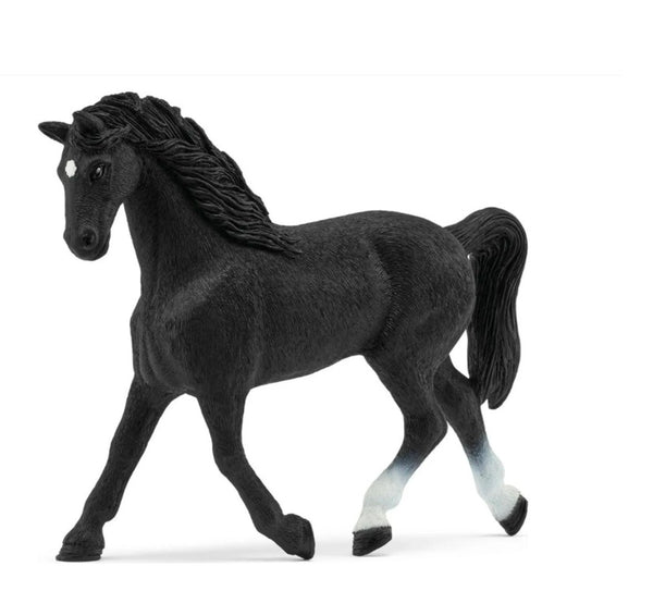 SCHLEICH Spielfigur Holsteiner Horse Club Stute 72201, Exklusiv, Schwarz-Weiß, 130x32x104mm (BxTxH), 116,4g, Alter 5-12 Jahre, 1 Stk.