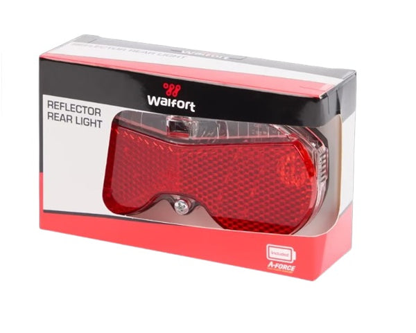 fahrradbeleuchtung mit reflektor Walfort Rücklicht LED Fahrrad Licht Reflektor Batterie Gepäckträger Rü – Online Laden 2019