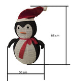 Weihnachtsdeko Pinguin mit 30 LED Innen Außen 68 cm IP 44 Warmweiß